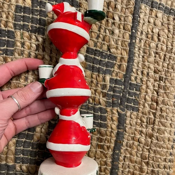 Holt Howard Santa candleholder - Picture 6 of 7